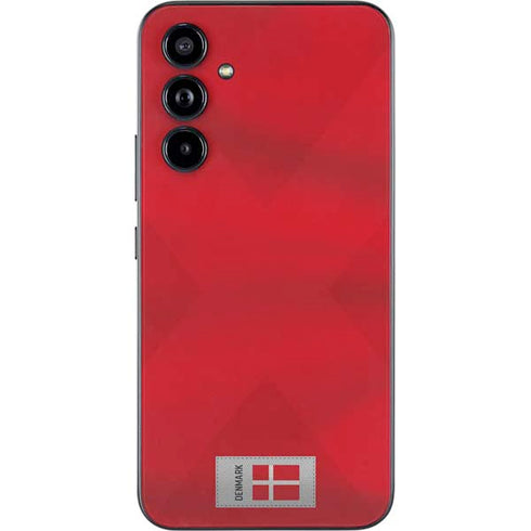 Denmark Soccer Flag Galaxy A54 5G Skin